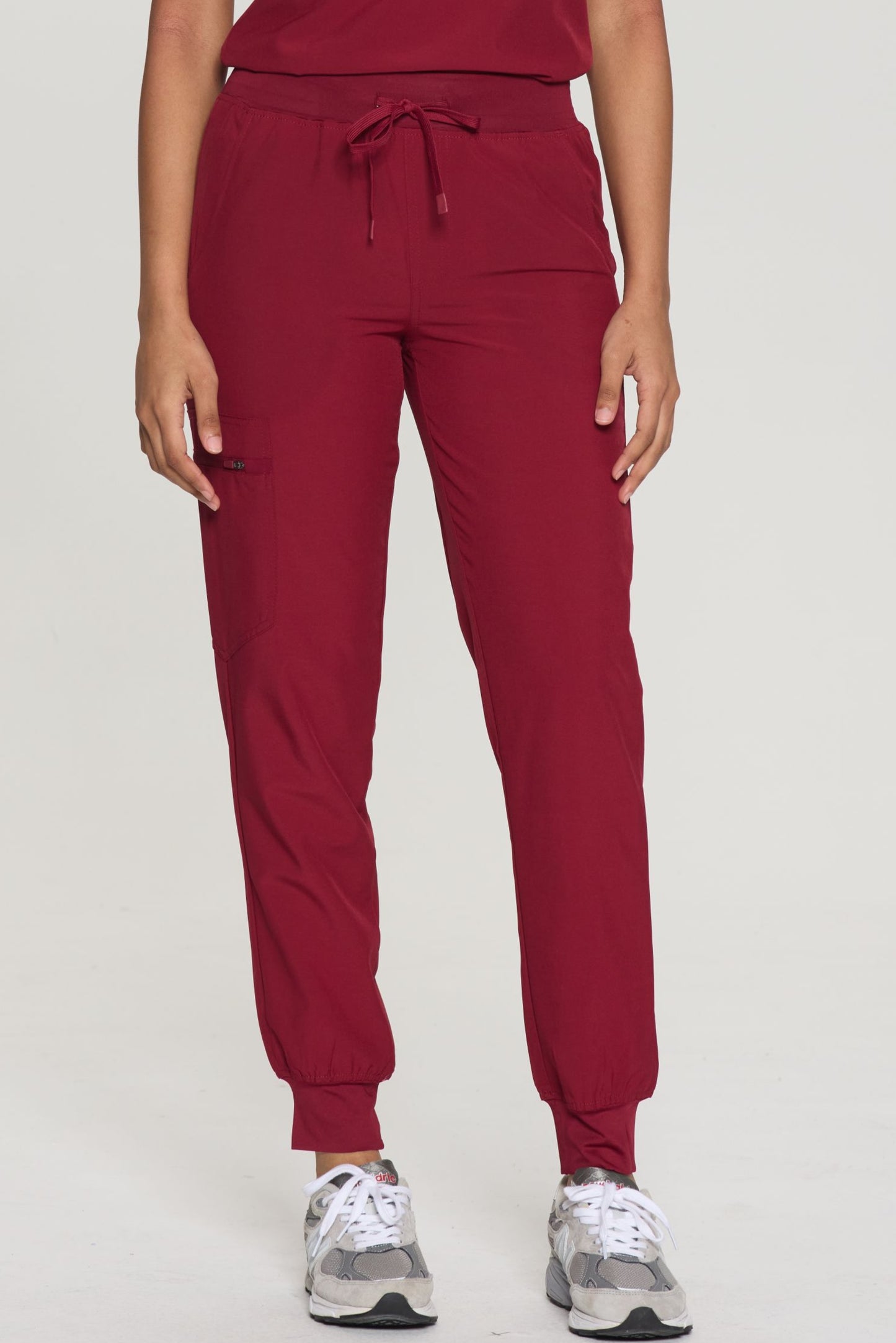 COZYFIT Slim Fit Jogger Scrubs Pants for Women with 5 pockets