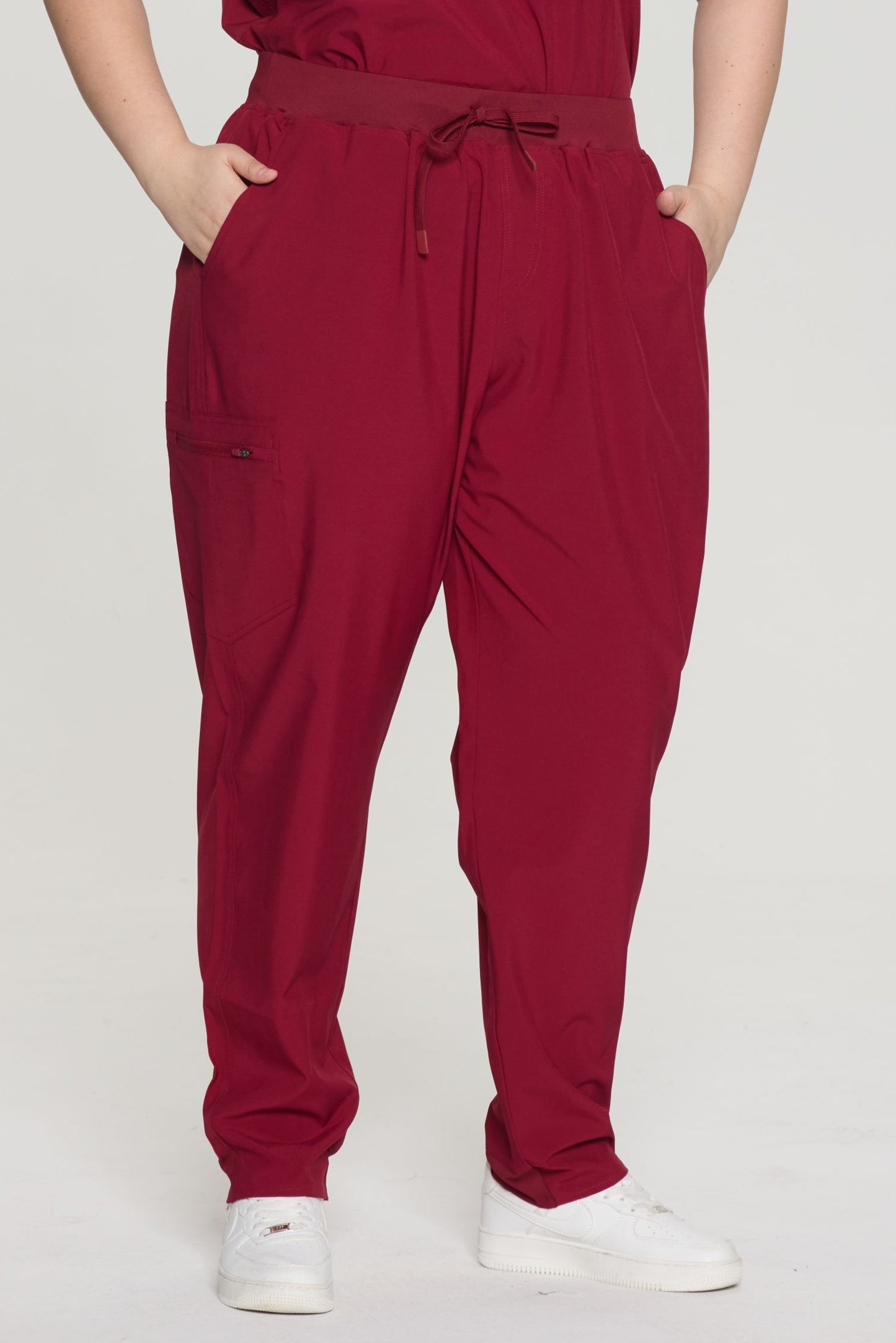 COZYFIT Soft Stretch, Drawstring Jogger Scrub Pants with 5 Pockets