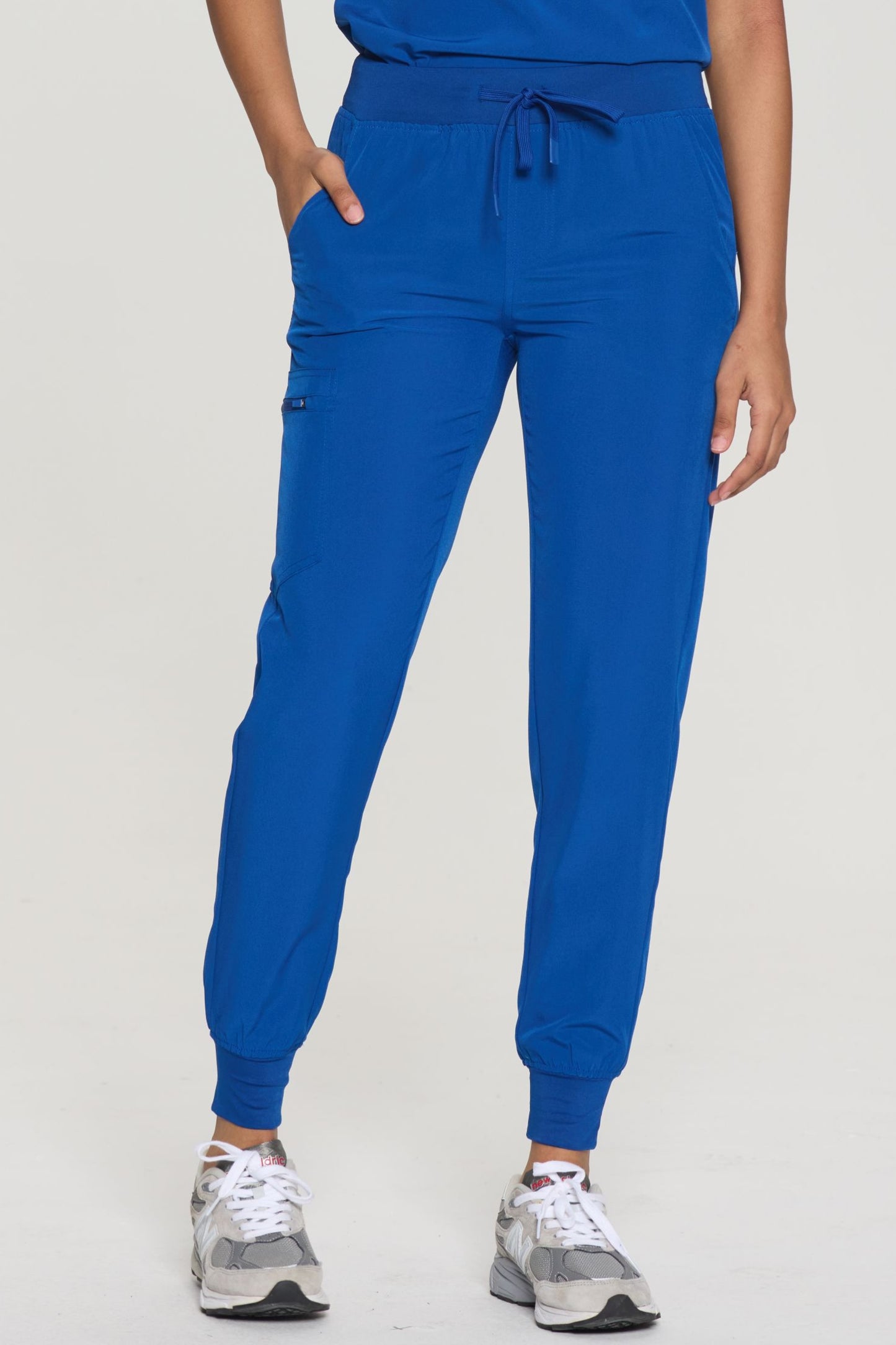 COZYFIT Slim Fit Jogger Scrubs Pants for Women with 5 pockets