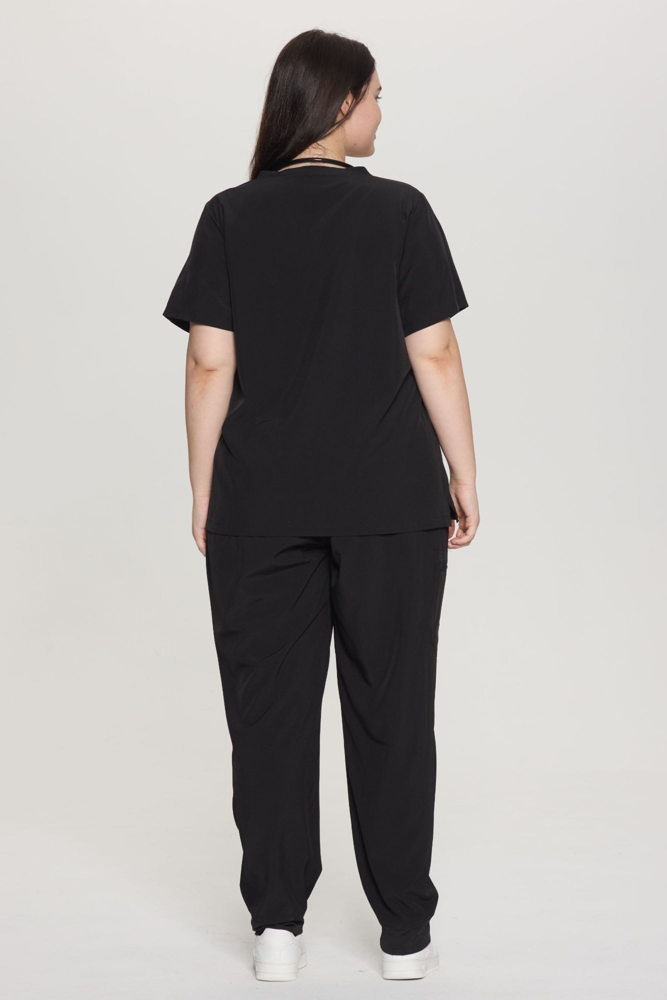 COZYFIT Medical Scrubs for Women Set Black