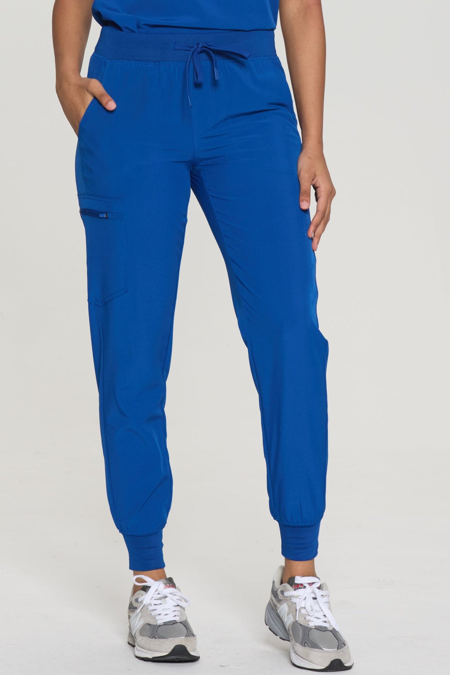 COZYFIT Slim Fit Jogger Scrubs Pants for Women with 5 pockets