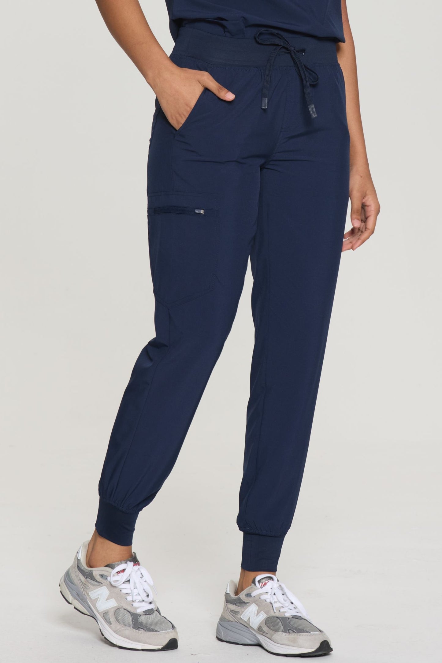 COZYFIT Slim Fit Jogger Scrubs Pants for Women with 5 pockets