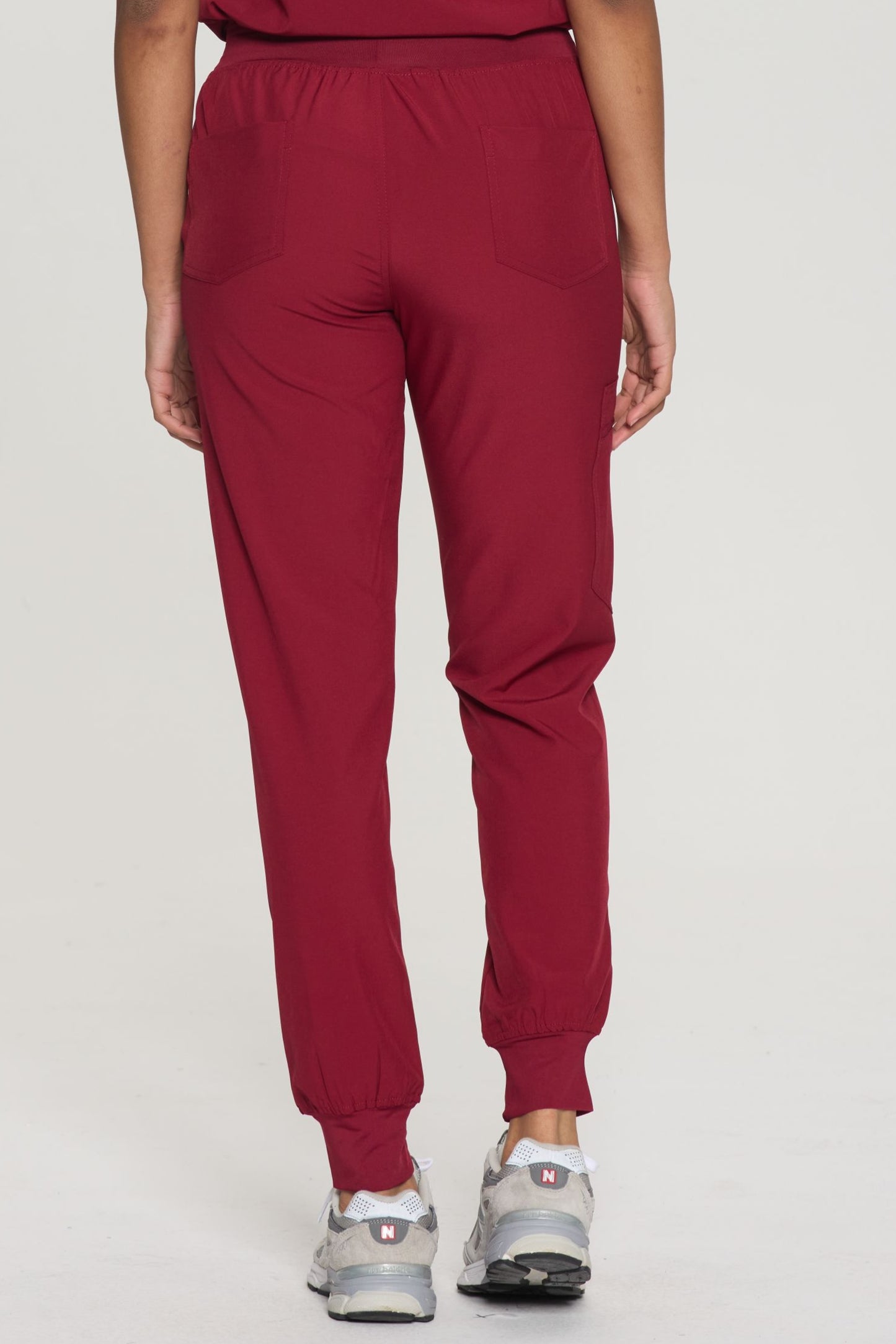 COZYFIT Slim Fit Jogger Scrubs Pants for Women with 5 pockets