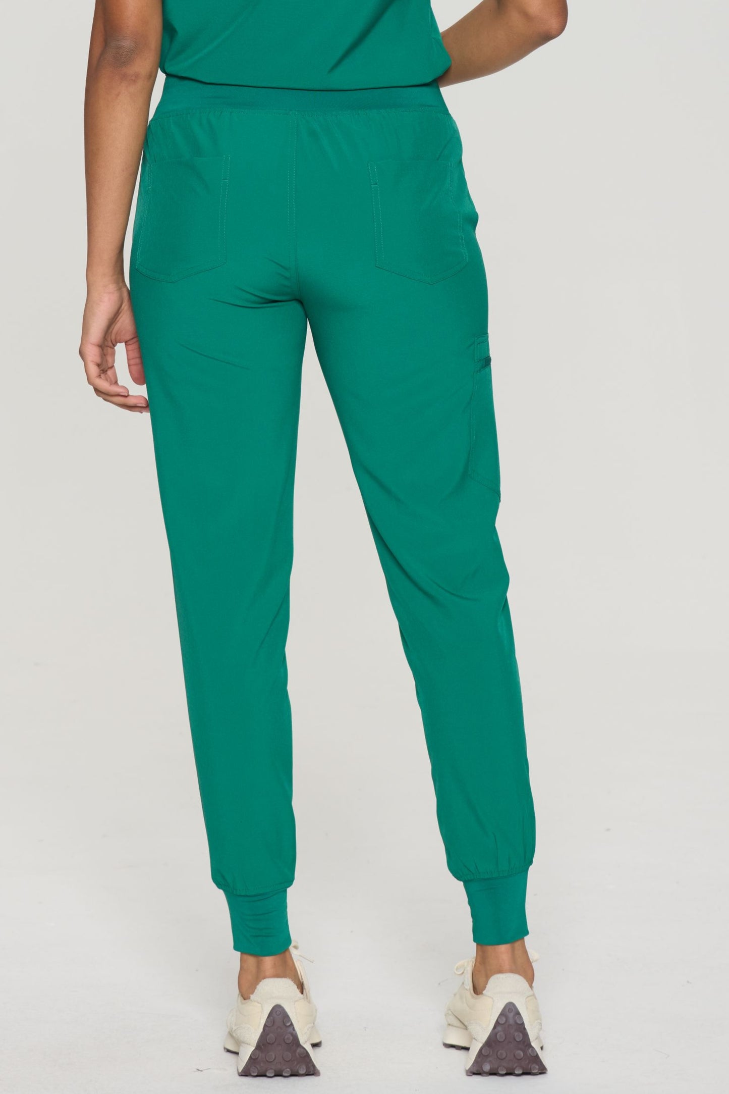 COZYFIT Slim Fit Jogger Scrubs Pants for Women with 5 pockets