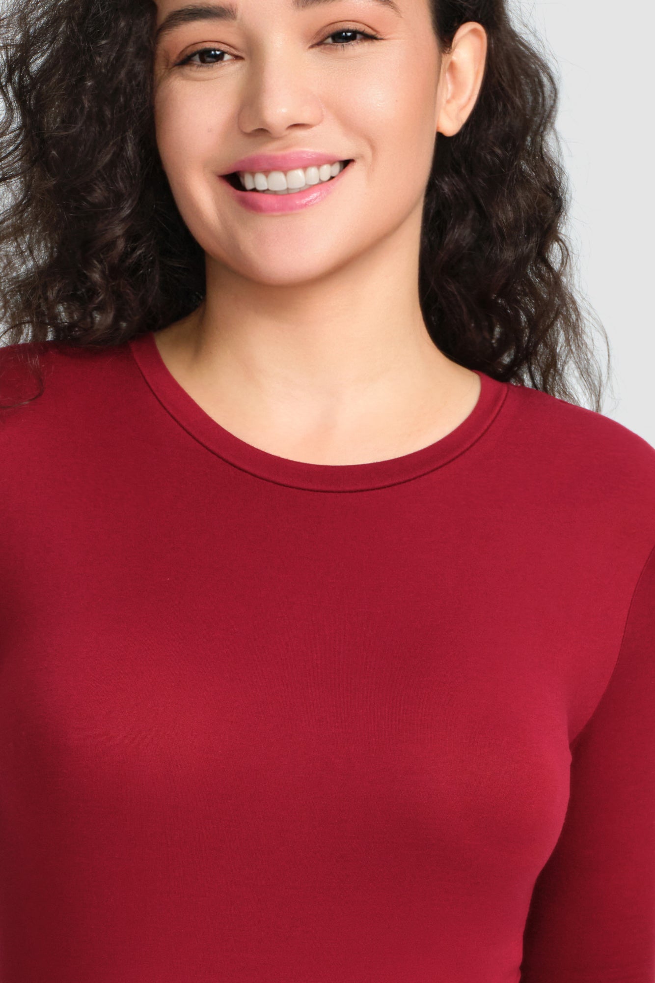 COZYFIT Scrub Undershirts Long Sleeve Women - Underscrub Comfort Tee