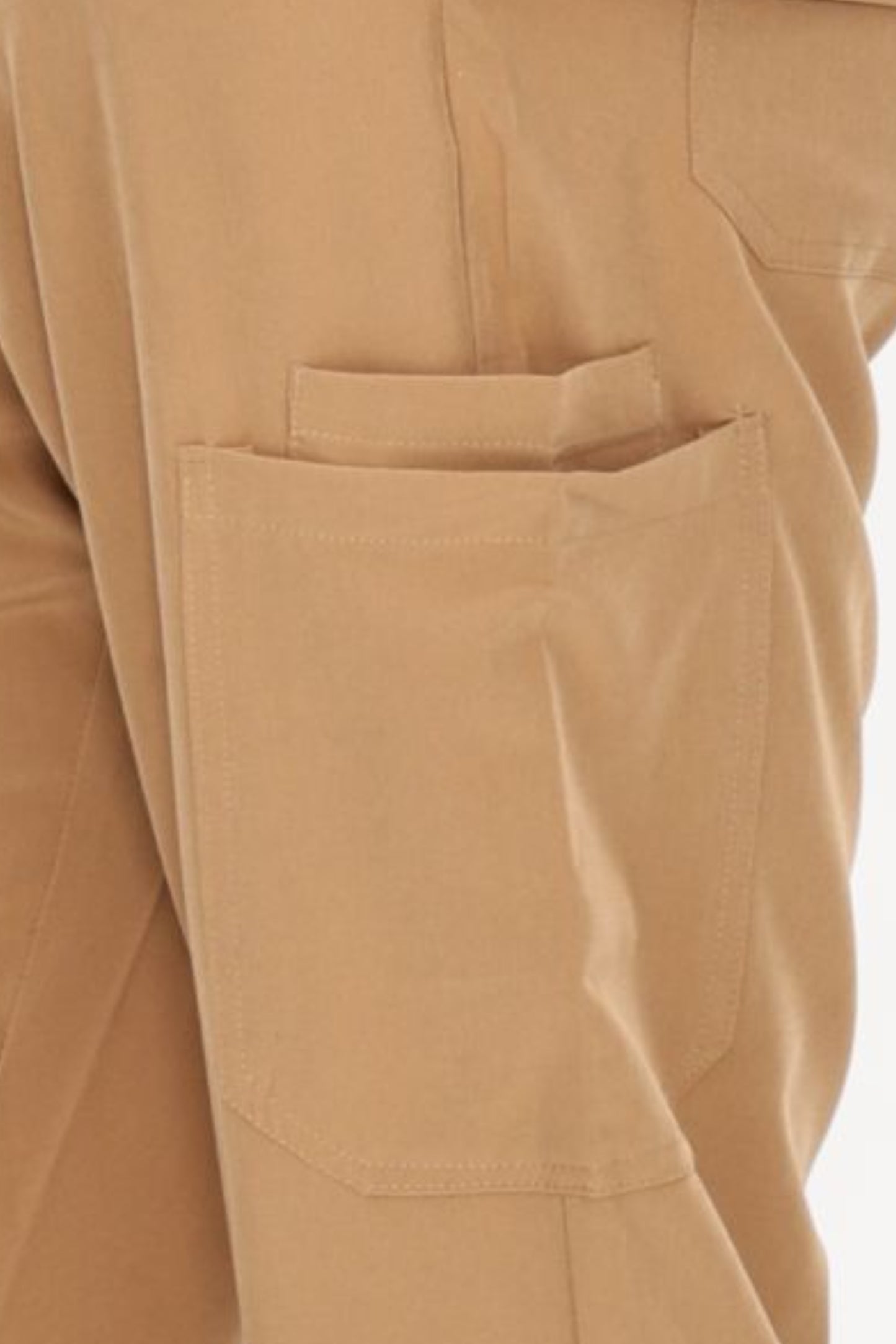 COZYFIT 4 Pockets V-Neck Scrub Top and 7 Pockets Jogger Pants Mens Scrubs Set