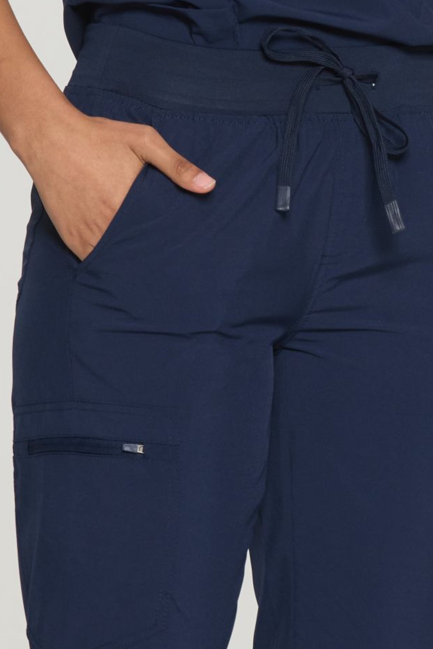 COZYFIT Slim Fit Jogger Scrubs Pants for Women with 5 pockets