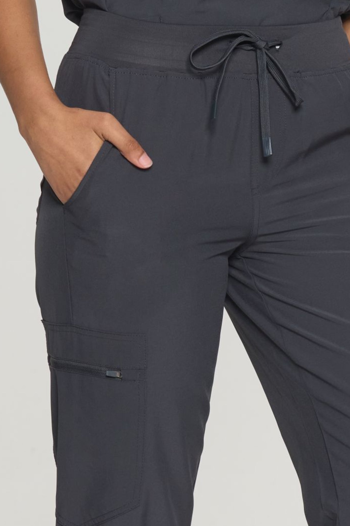 COZYFIT Slim Fit Jogger Scrubs Pants for Women with 5 pockets