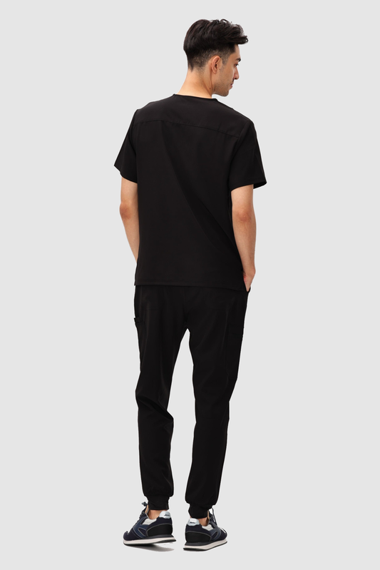 Lunarian Scrub Set - Black - Alternate view