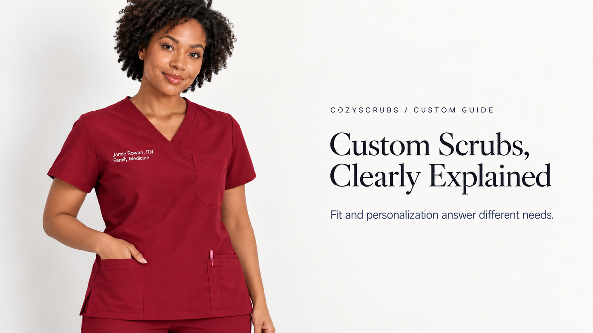 Custom Scrubs, Clearly Explained: Which Option Is Right for You?