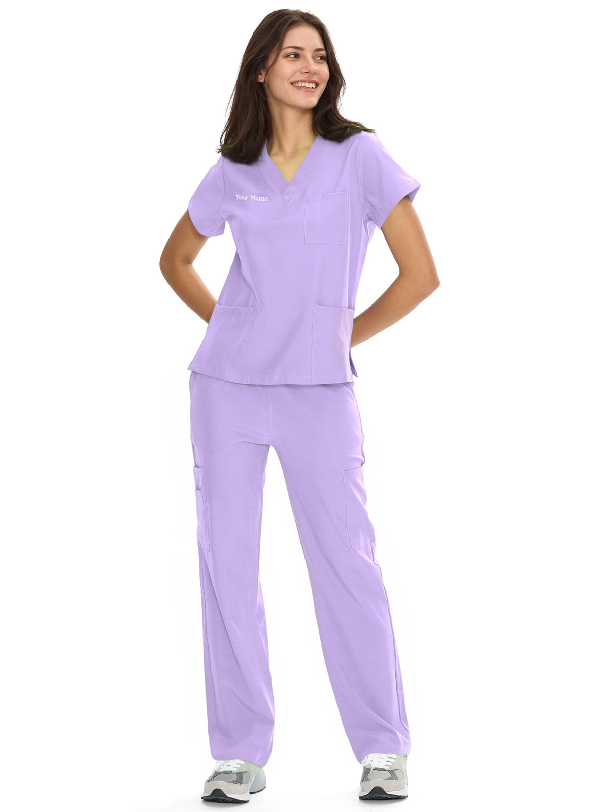 Dawn Dusk Made-to-Measure Straight-Leg Scrub Set Package