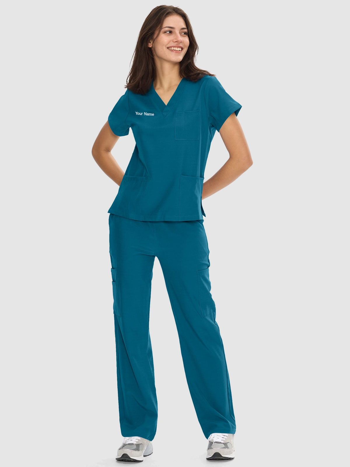 Dawn Dusk Made-to-Measure Straight-Leg Scrub Set Package