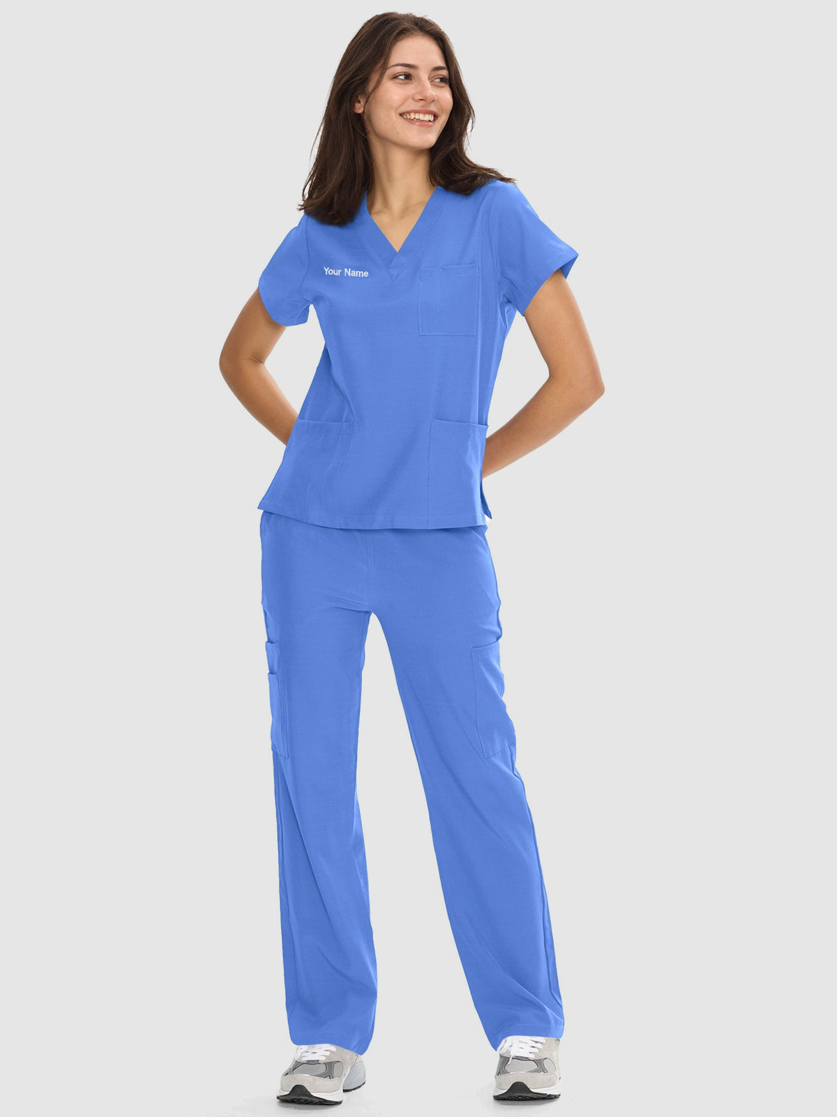 Dawn Dusk Made-to-Measure Straight-Leg Scrub Set Package