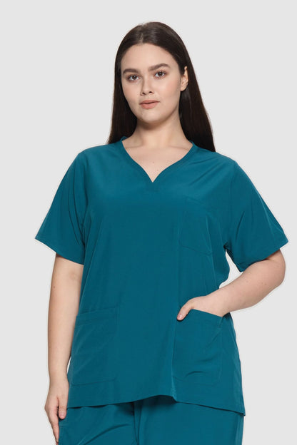 Clara V-Neck Scrub Top