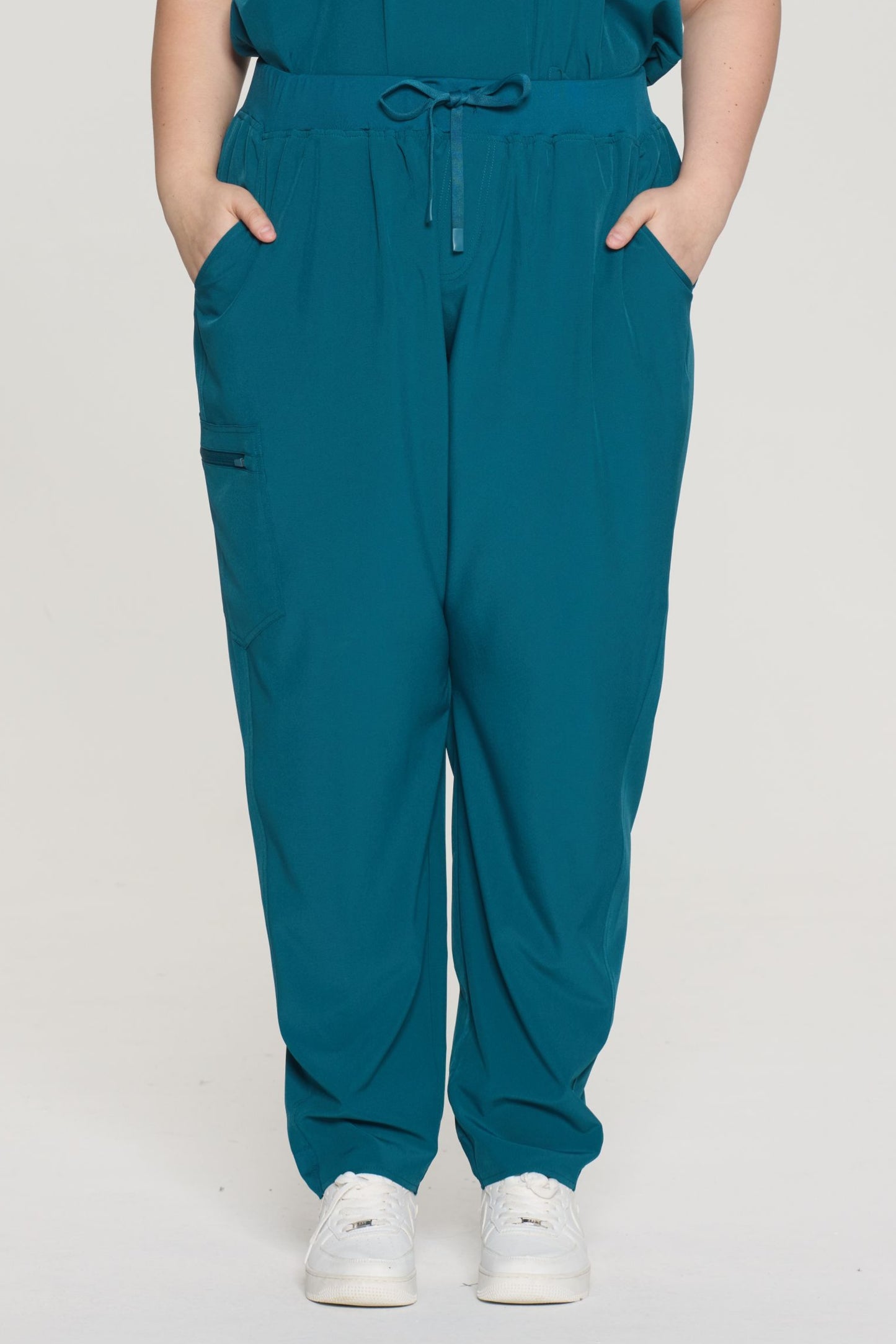 COZYFIT Soft Stretch, Drawstring Jogger Scrub Pants with 5 Pockets