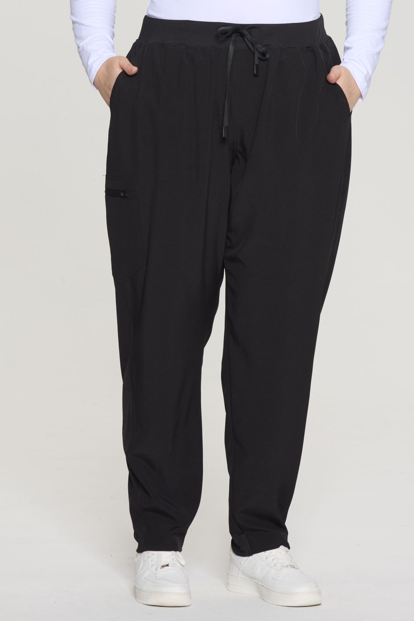 COZYFIT Soft Stretch, Drawstring Jogger Scrub Pants with 5 Pockets