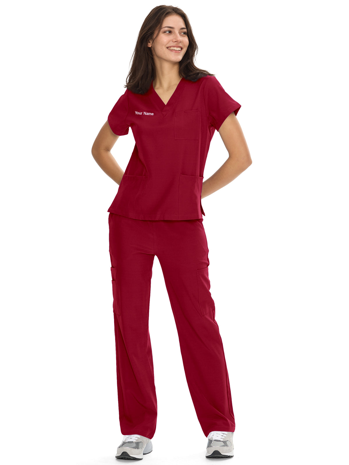 Dawn Dusk Made-to-Measure Straight-Leg Scrub Set Package