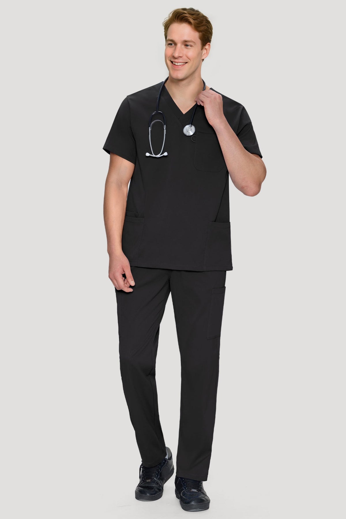 Orion Scrub Set — Black