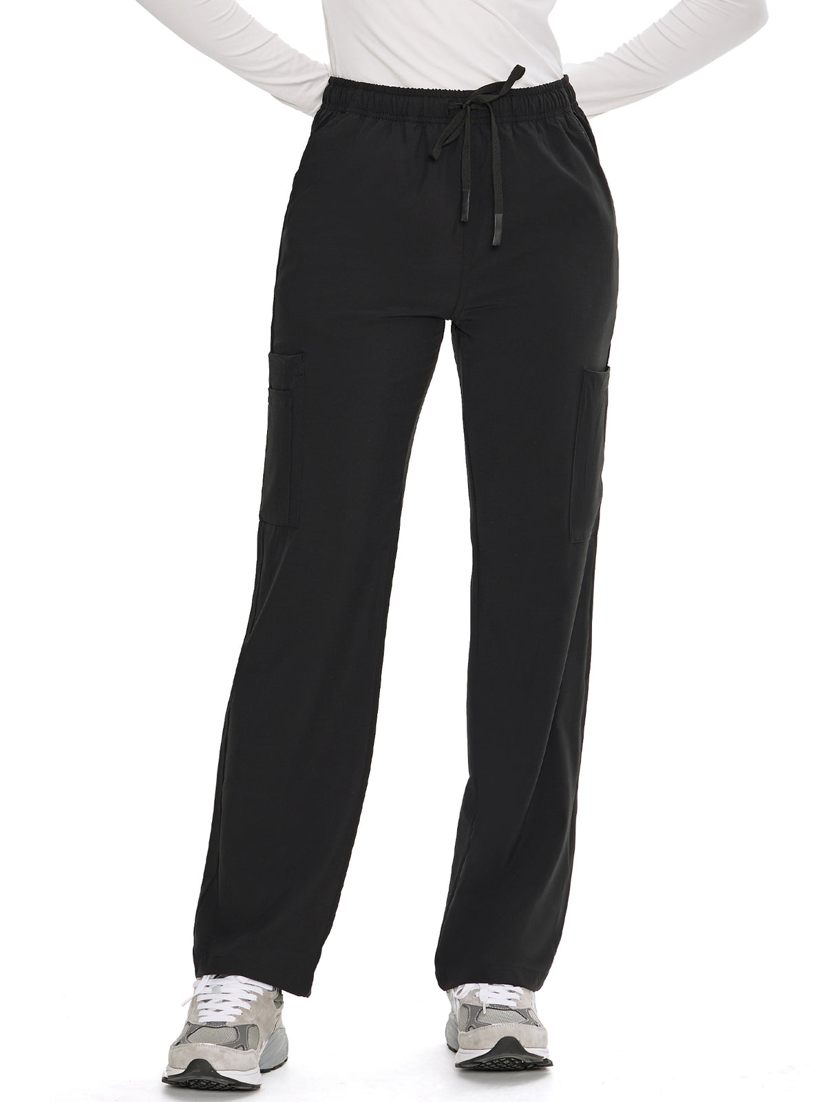 Dawn Dusk Straight-Leg Cargo Scrub Pants