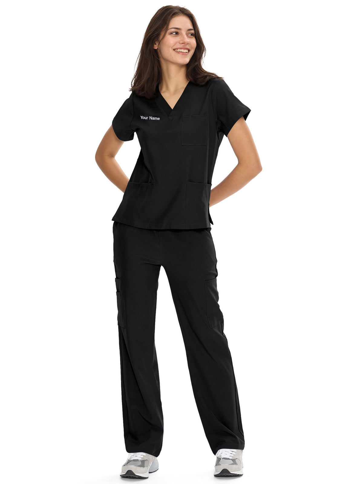 Dawn Dusk Made-to-Measure Straight-Leg Scrub Set Package