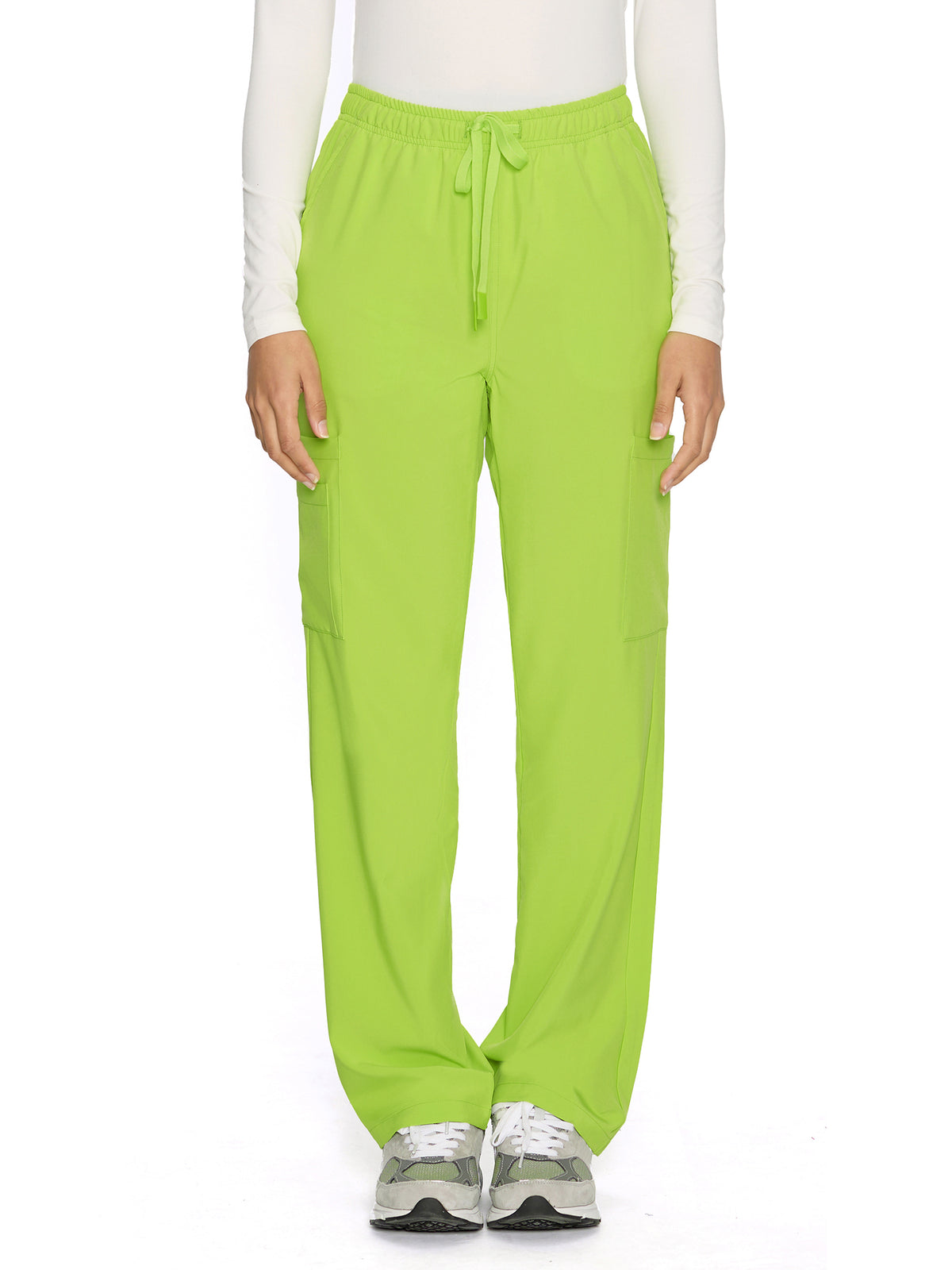 Dawn Dusk Straight-Leg Cargo Scrub Pants