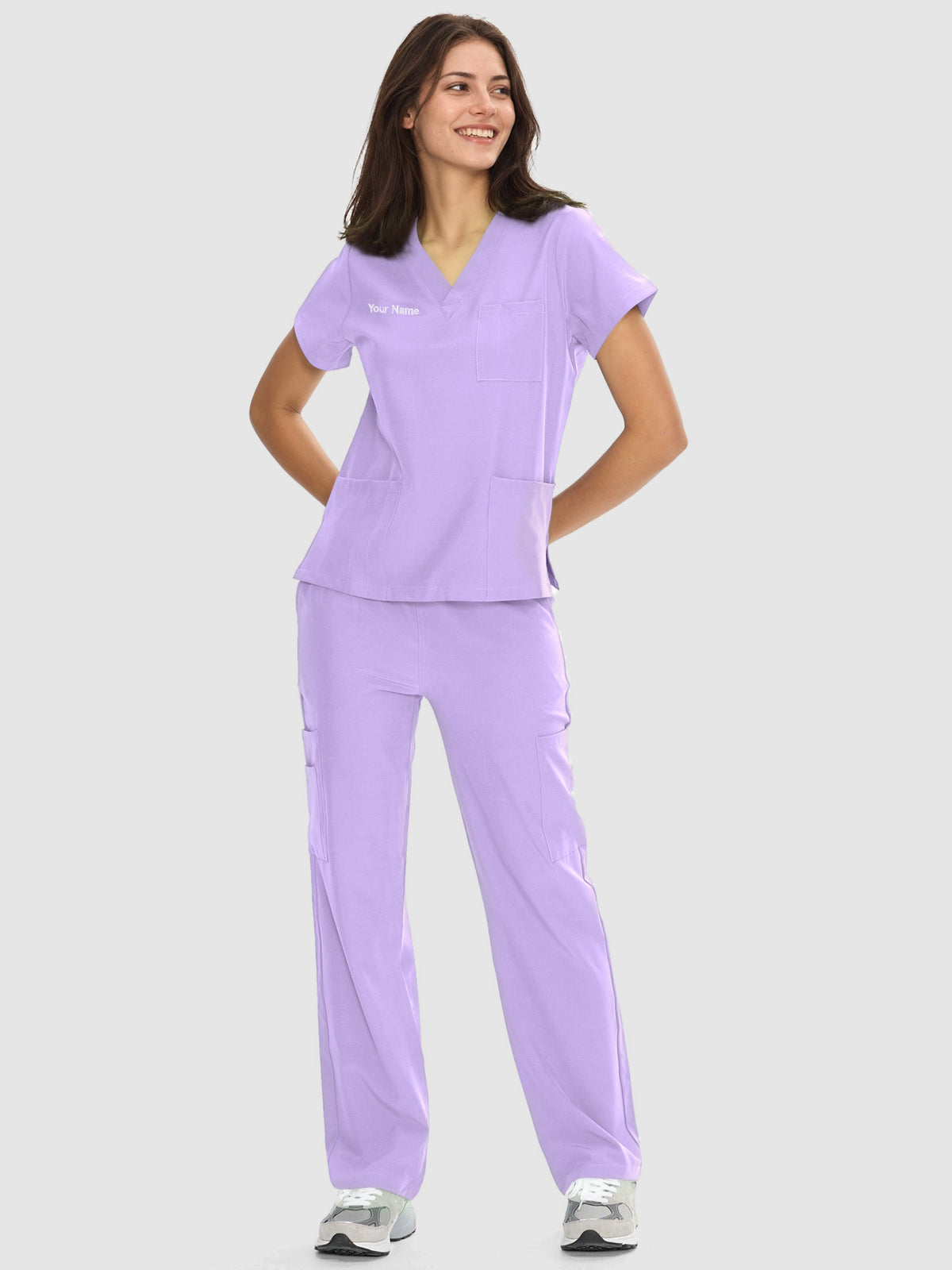 Dawn Dusk Made-to-Measure Straight-Leg Scrub Set Package