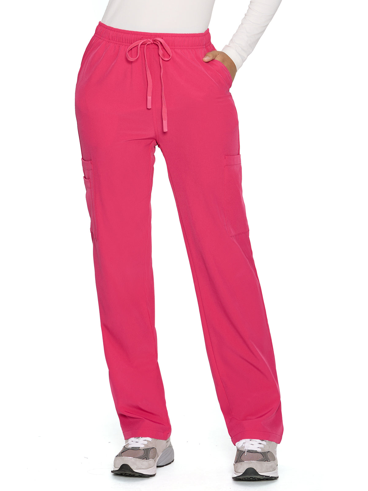 Dawn Dusk Straight-Leg Cargo Scrub Pants