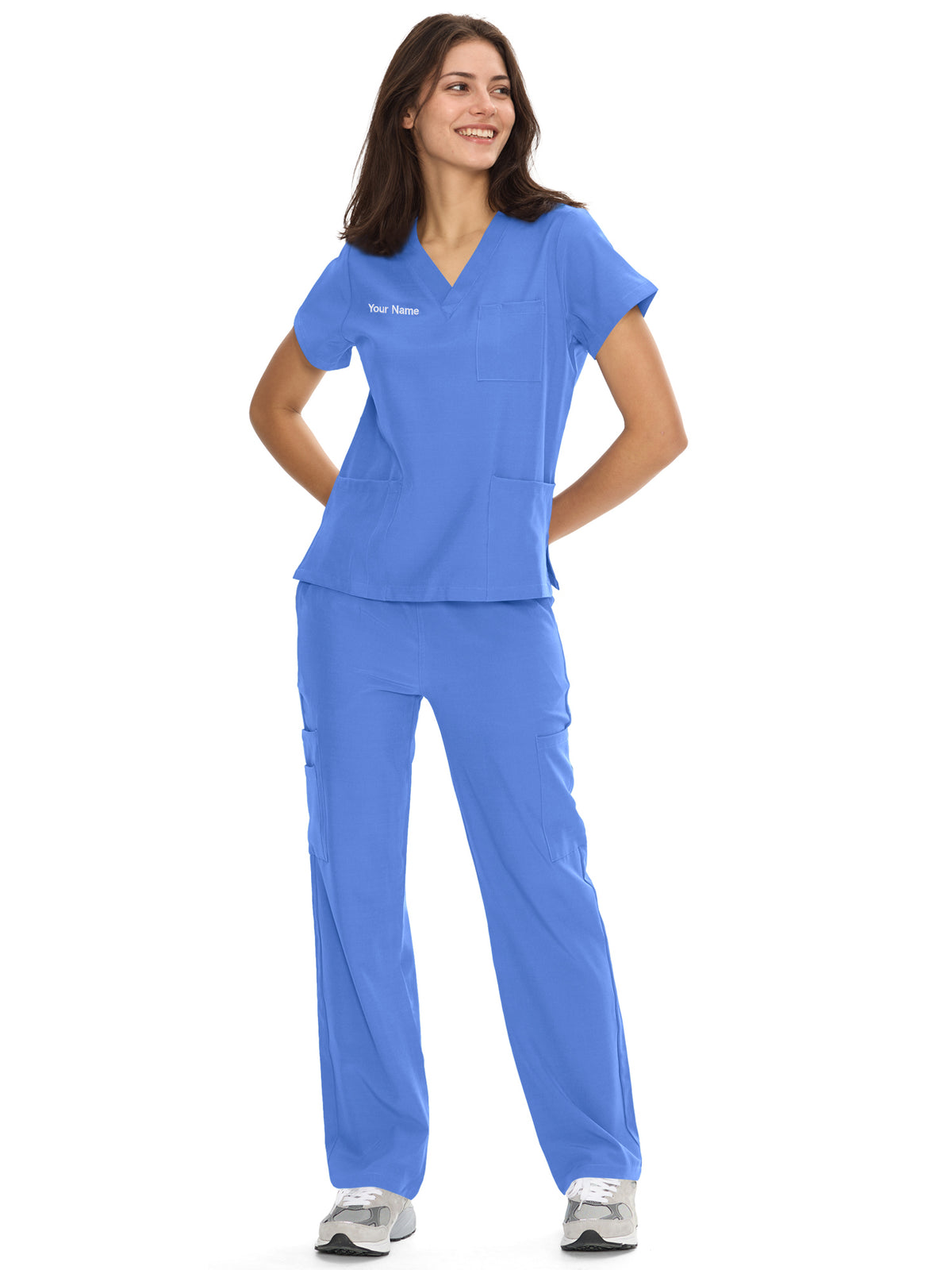 Dawn Dusk Made-to-Measure Straight-Leg Scrub Set Package