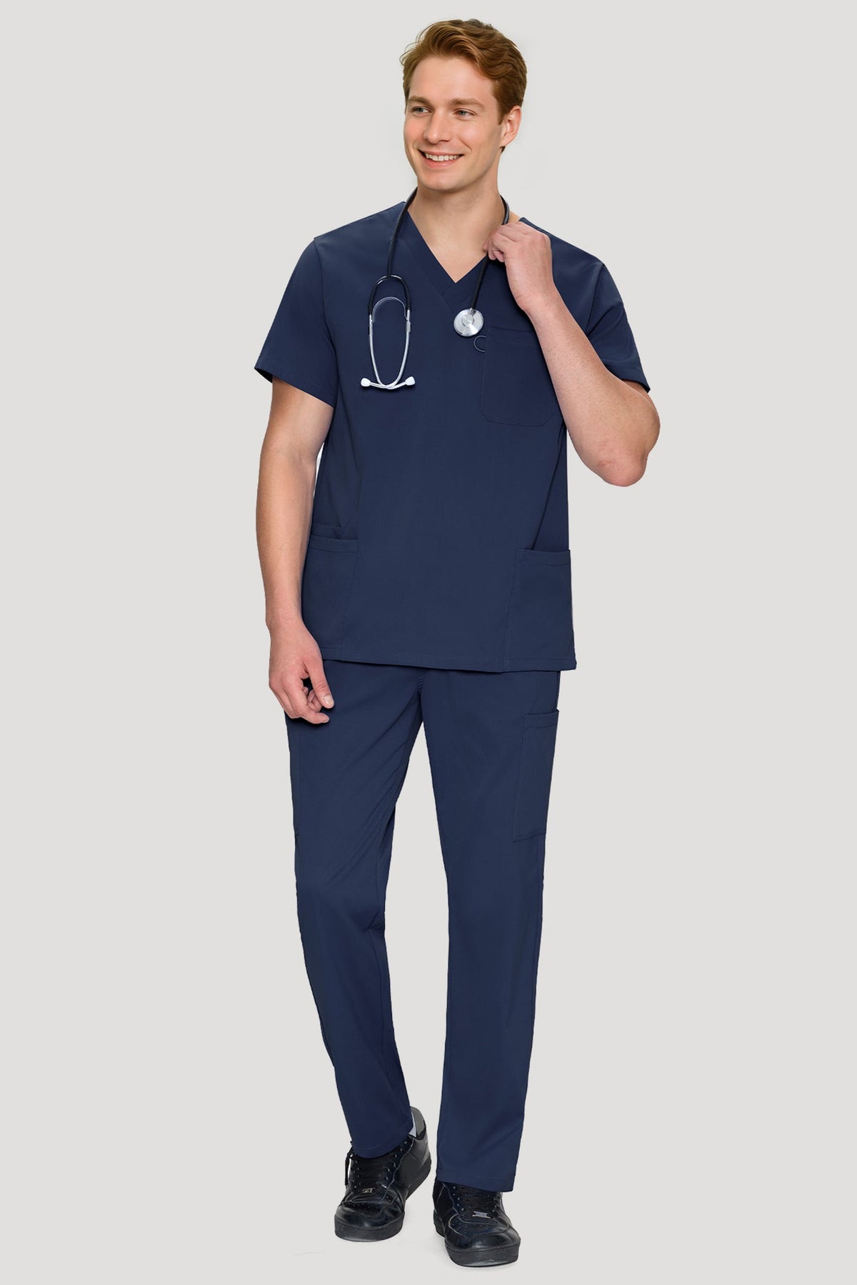 Orion Scrub Set — Navy Blue