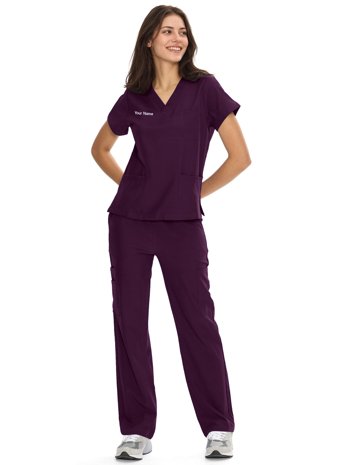 Dawn Dusk Made-to-Measure Straight-Leg Scrub Set Package