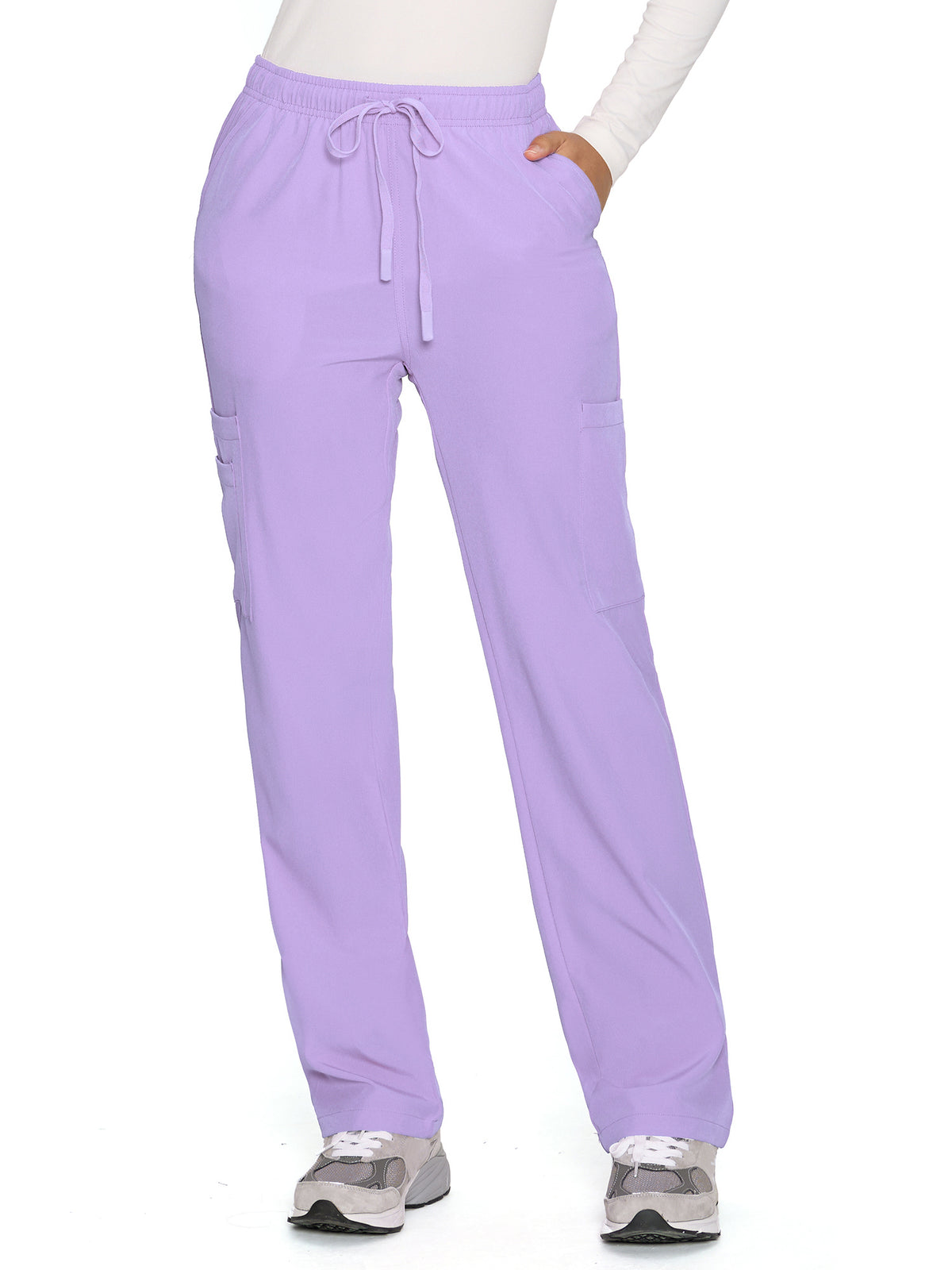 Dawn Dusk Straight-Leg Cargo Scrub Pants