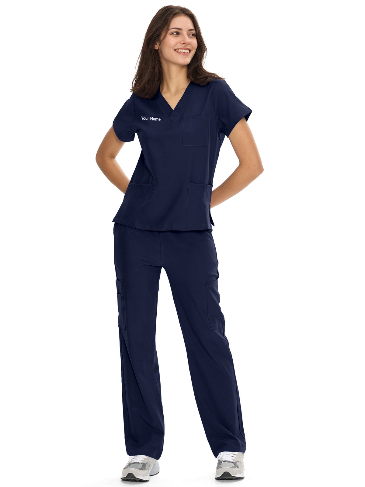 Dawn Dusk Made-to-Measure Straight-Leg Scrub Set Package