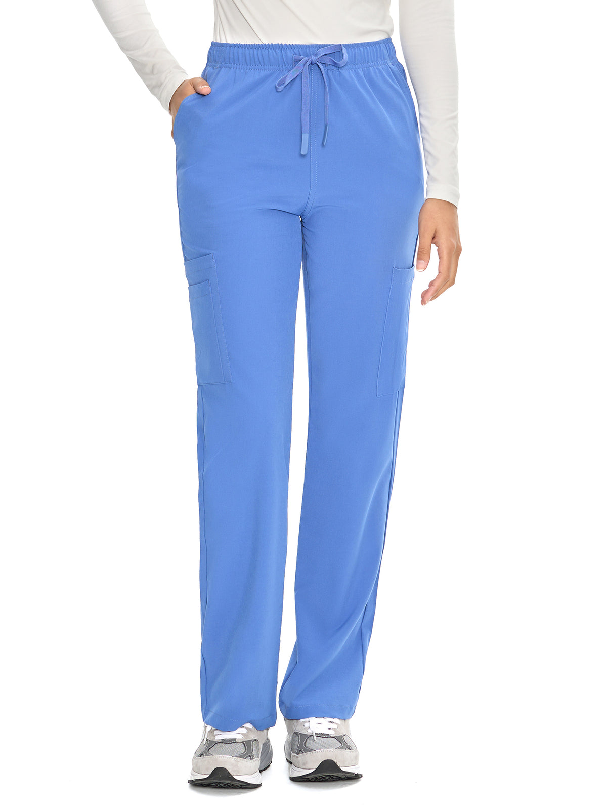 Dawn Dusk Straight-Leg Cargo Scrub Pants