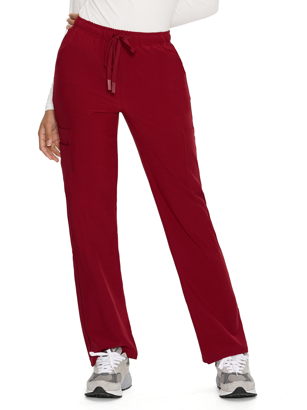 Dawn Dusk Straight-Leg Cargo Scrub Pants