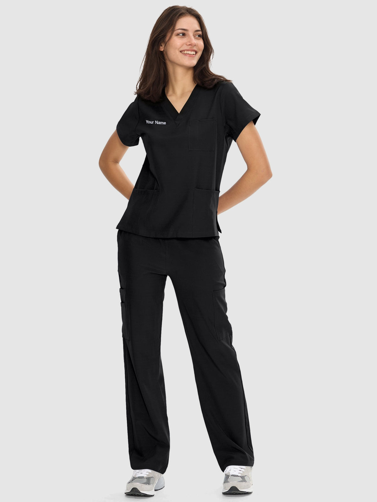 Dawn Dusk Made-to-Measure Straight-Leg Scrub Set Package