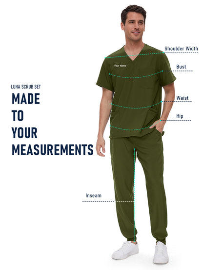 Lunar Made-to-Measure Jogger Scrub Set Package