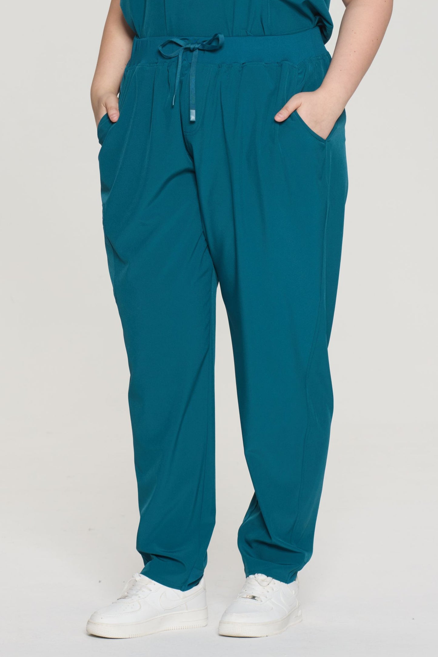 COZYFIT Soft Stretch, Drawstring Jogger Scrub Pants with 5 Pockets