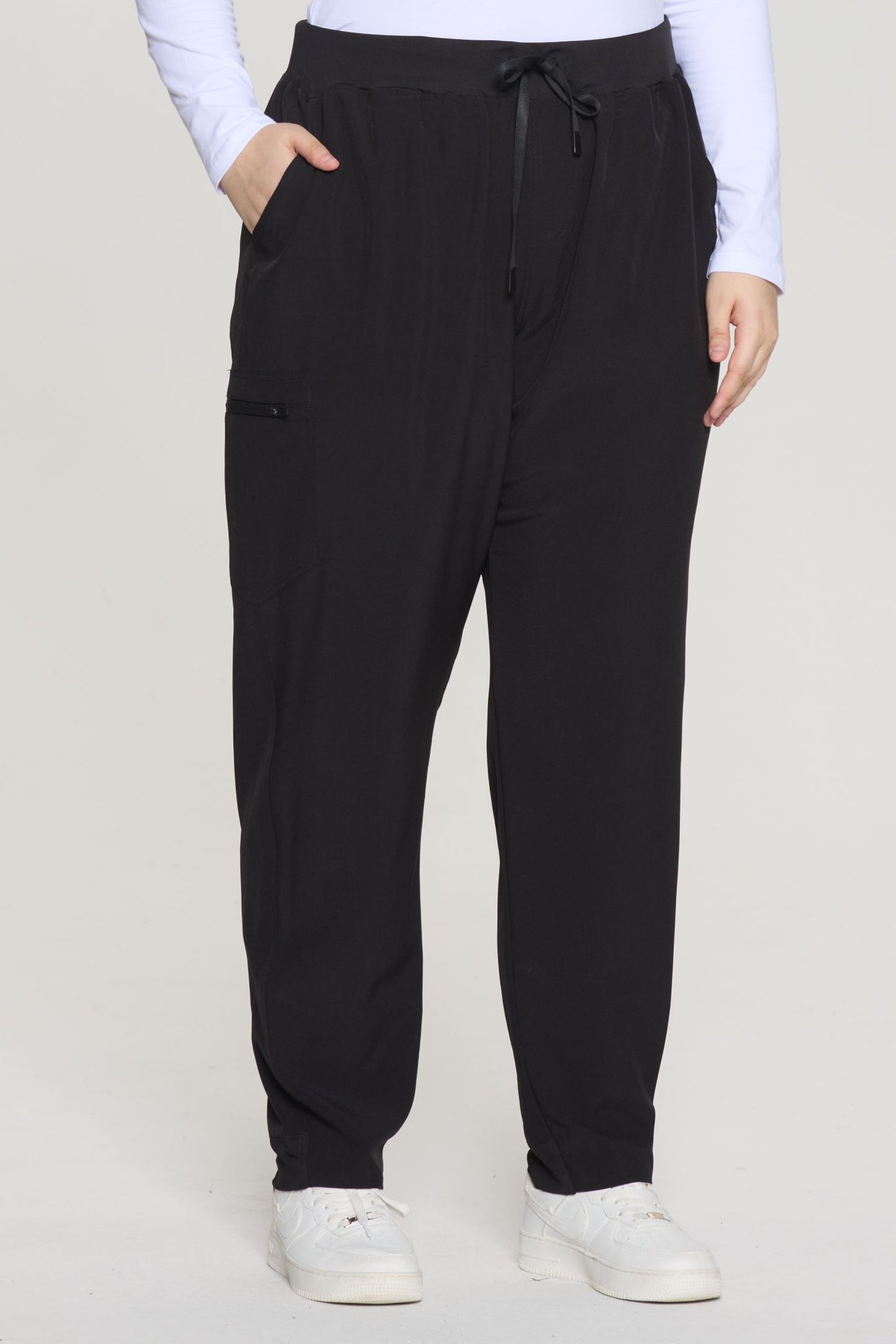 COZYFIT Soft Stretch, Drawstring Jogger Scrub Pants with 5 Pockets