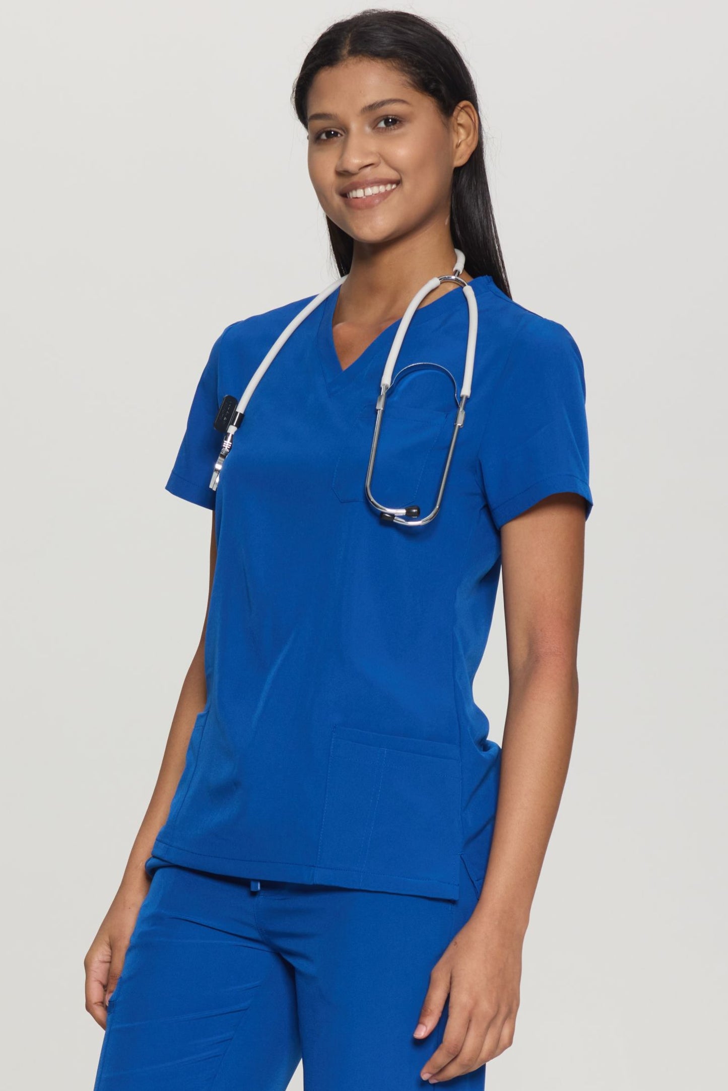 COZYFIT V-Neck 3-pocket Scrub Tops for Woman