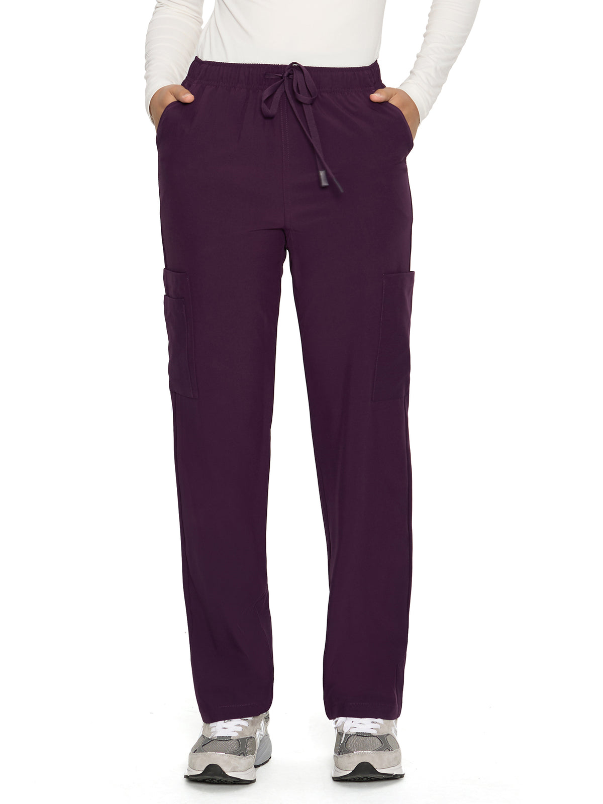 Dawn Dusk Straight-Leg Cargo Scrub Pants