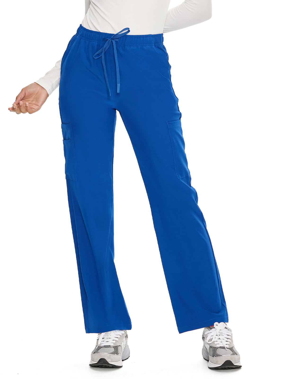 Dawn Dusk Straight-Leg Cargo Scrub Pants