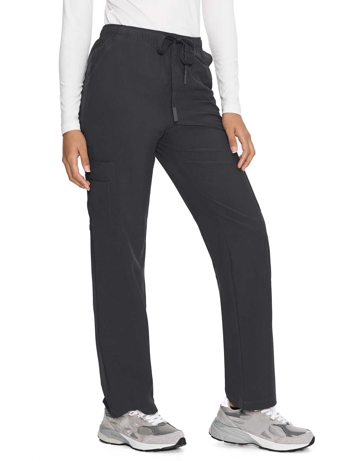Dawn Dusk Straight-Leg Cargo Scrub Pants