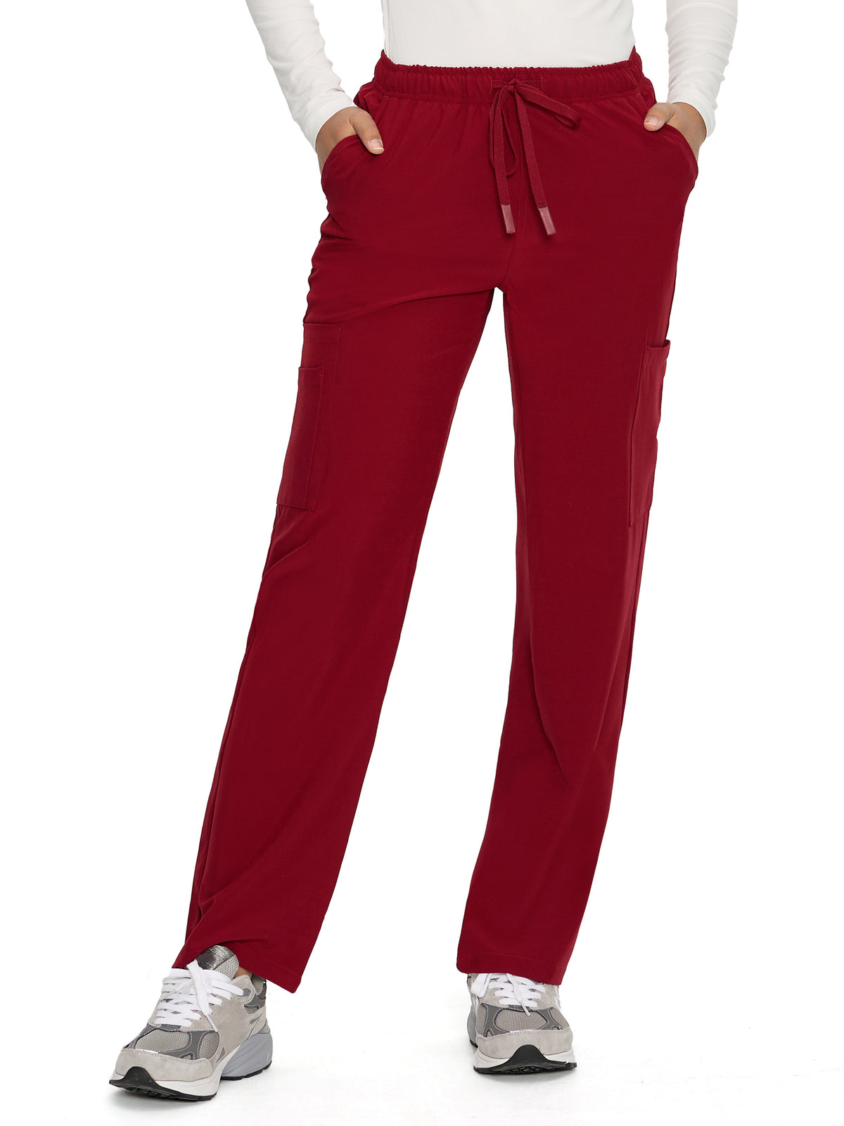 Dawn Dusk Straight-Leg Cargo Scrub Pants