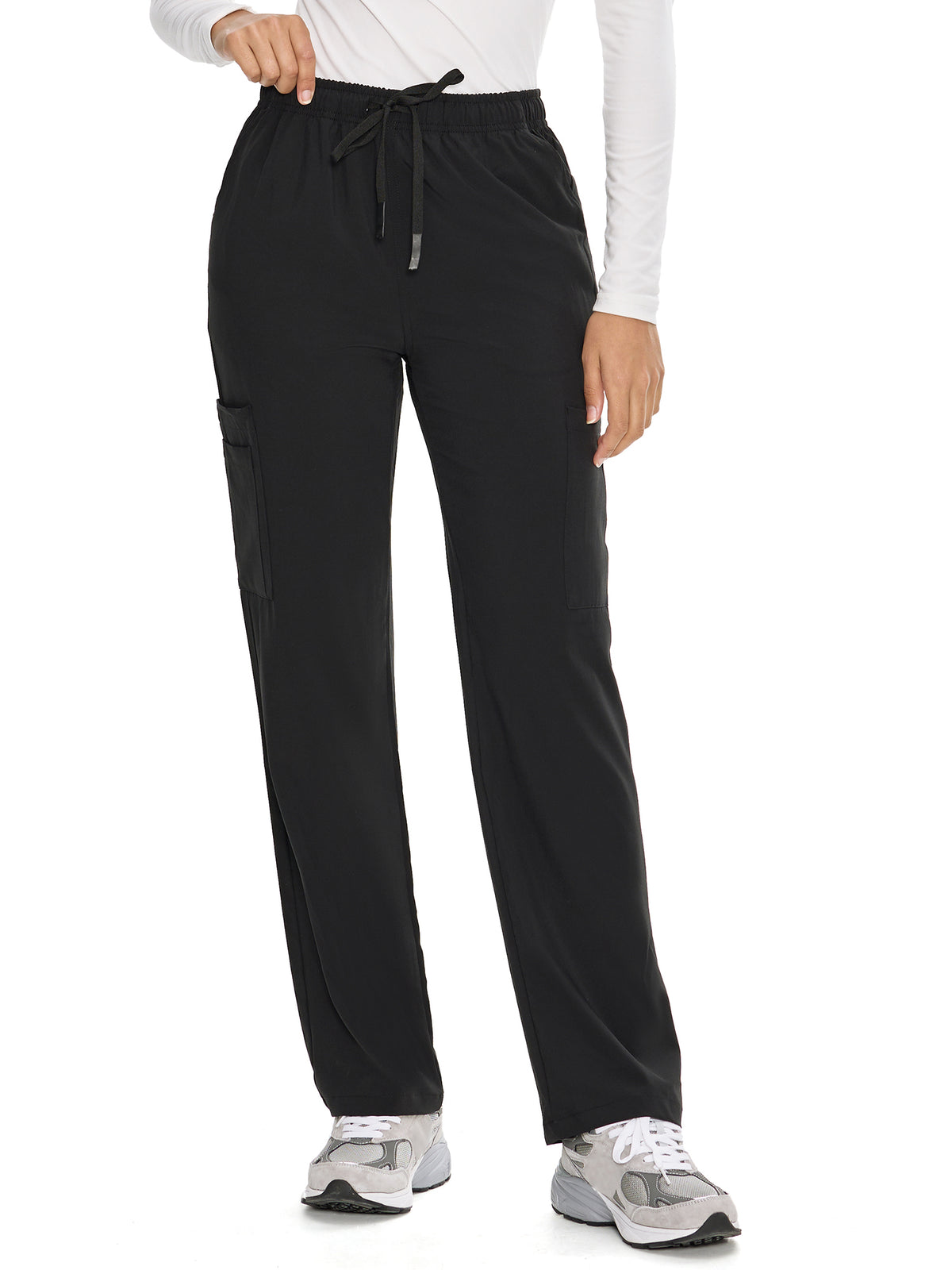 Dawn Dusk Straight-Leg Cargo Scrub Pants