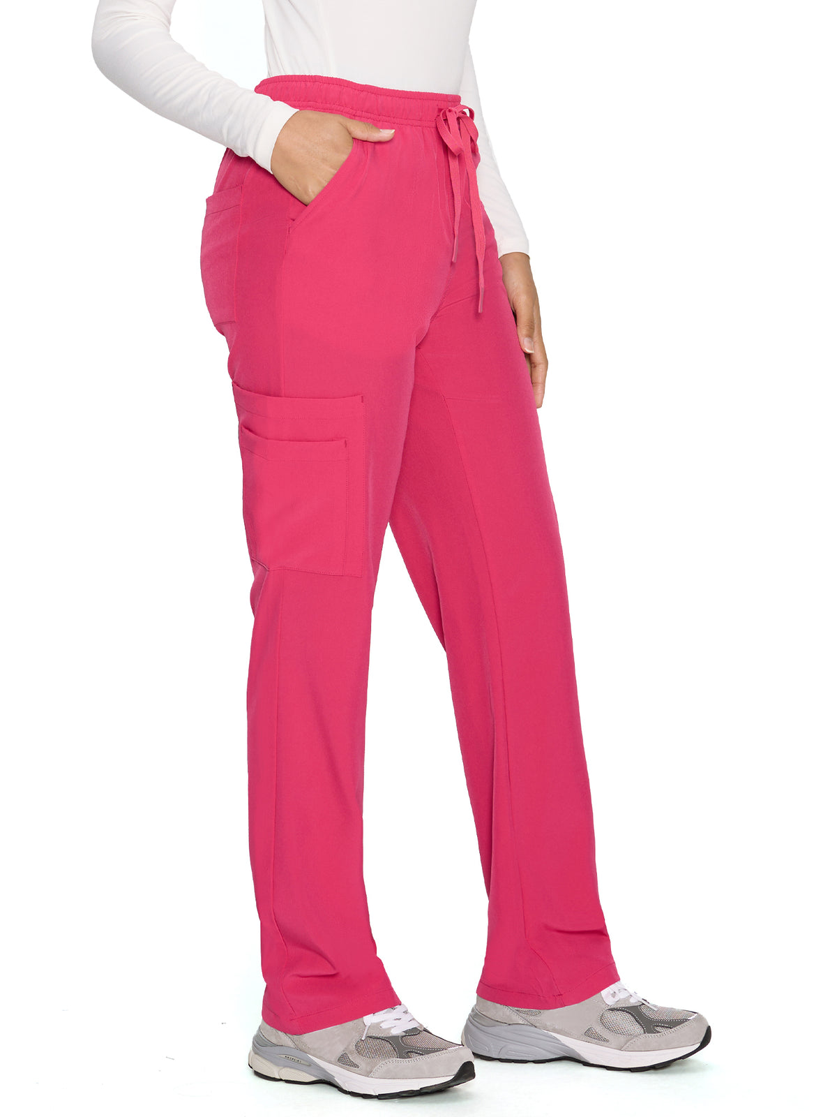 Dawn Dusk Straight-Leg Cargo Scrub Pants