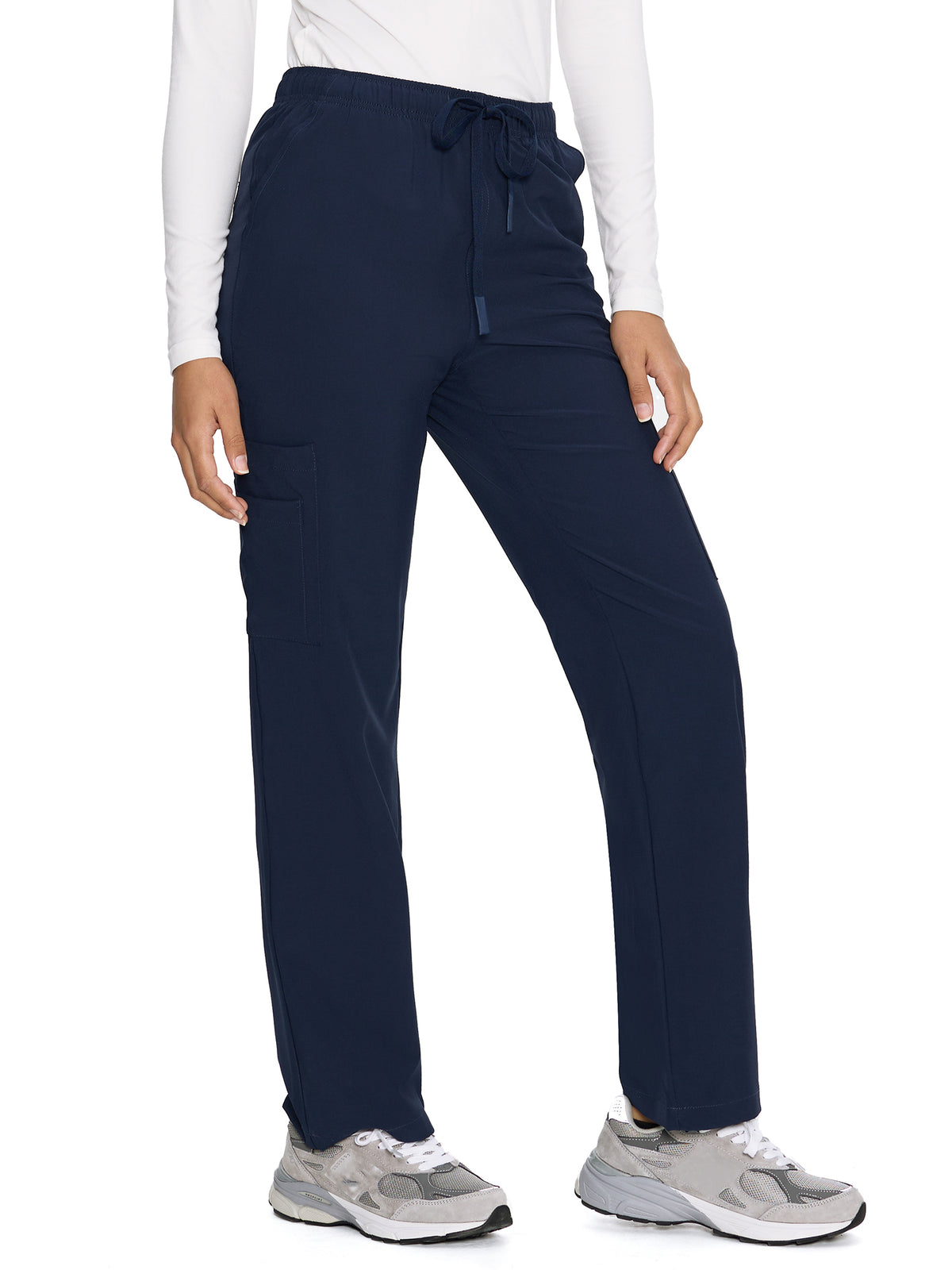 Dawn Dusk Straight-Leg Cargo Scrub Pants