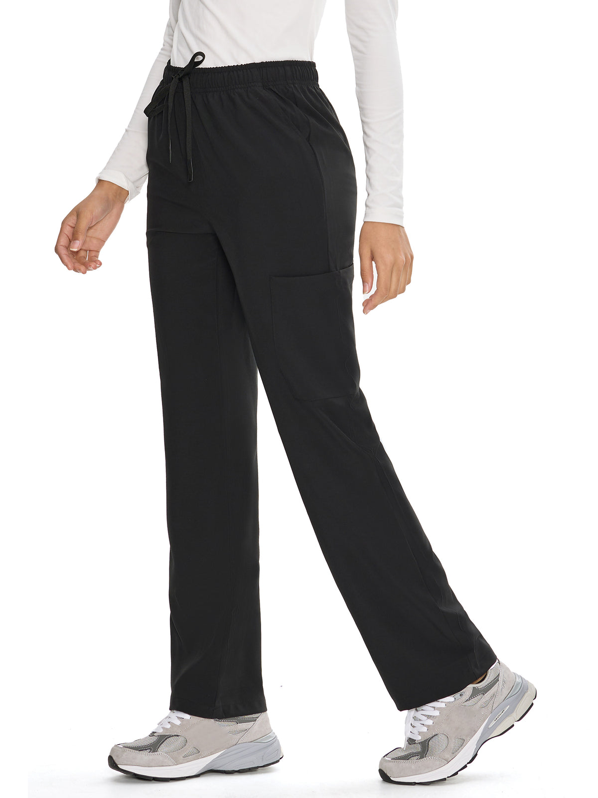 Dawn Dusk Straight-Leg Cargo Scrub Pants