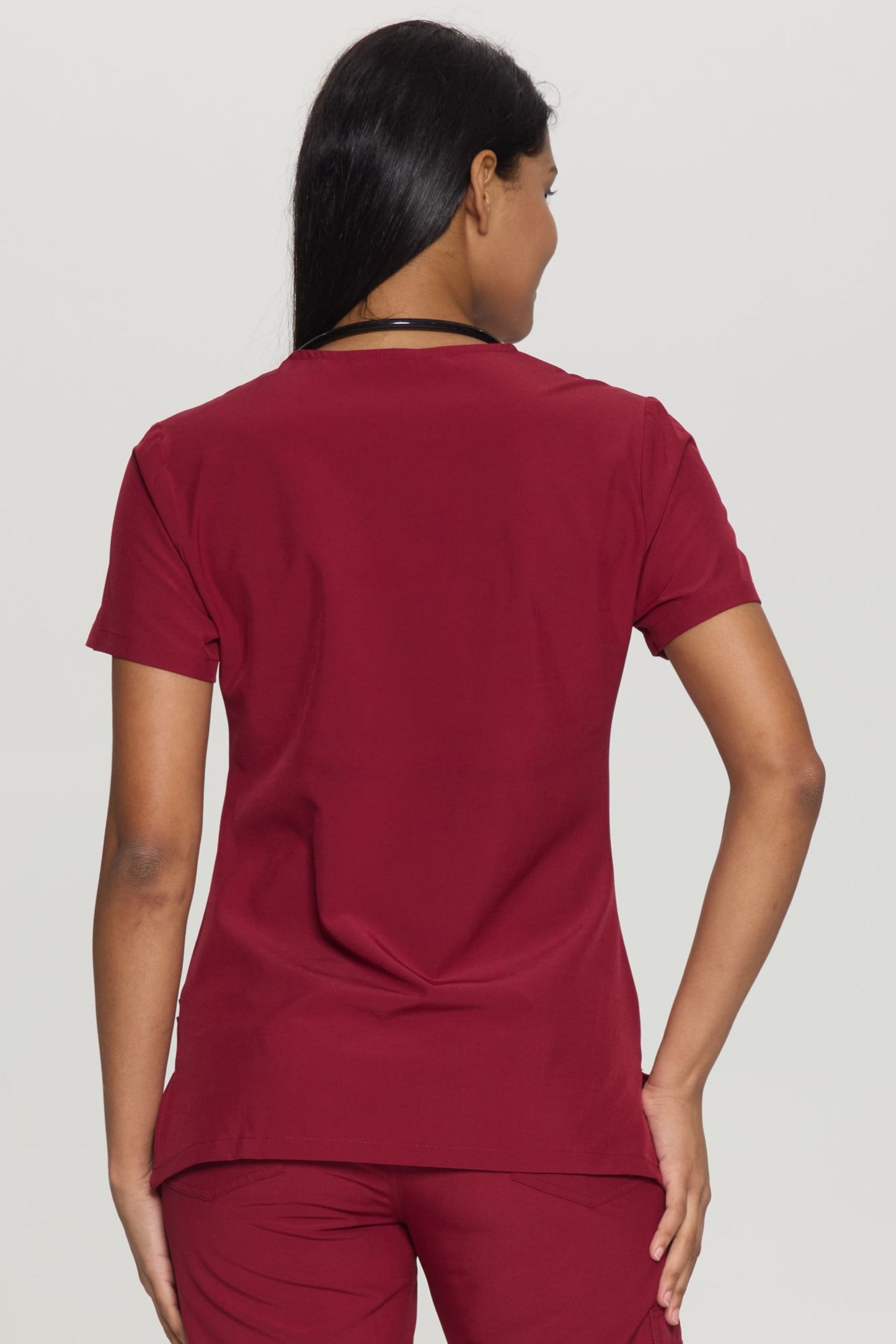 COZYFIT V-Neck 3-pocket Scrub Tops for Woman