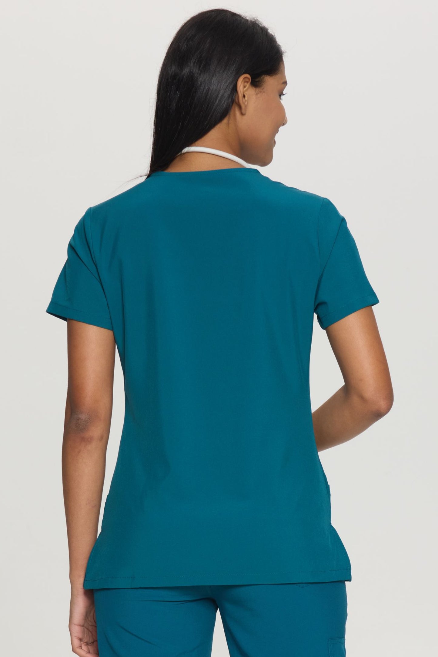COZYFIT V-Neck 3-pocket Scrub Tops for Woman