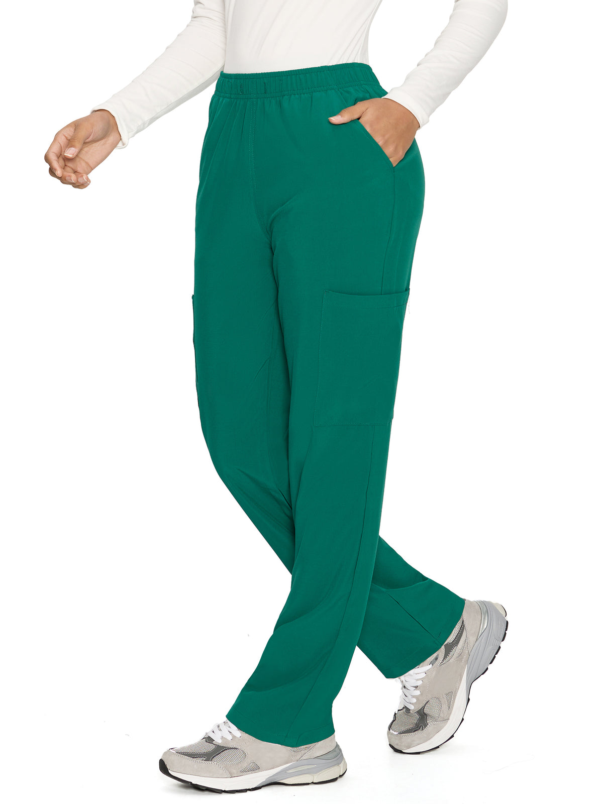 Dawn Dusk Straight-Leg Cargo Scrub Pants